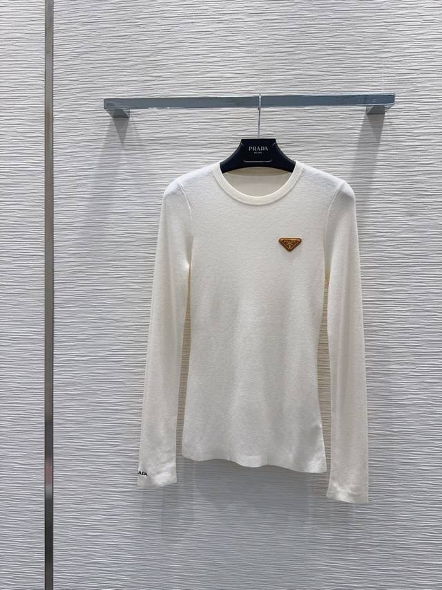 prad*2025Fw new base shirt, luxurious and soft, stretchy and comfortable, full o