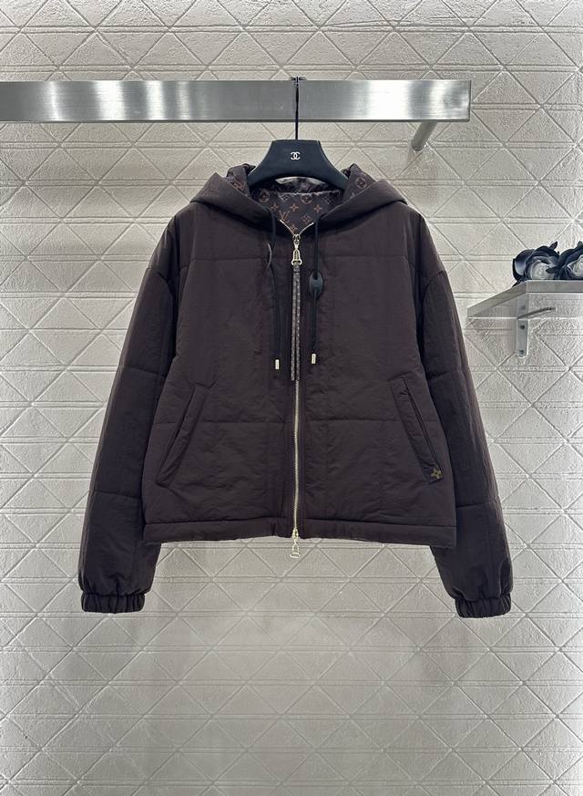 Louis Vuitto*2025 New Arrivals Hooded Down Jacket Custom Yb windproof and waterp