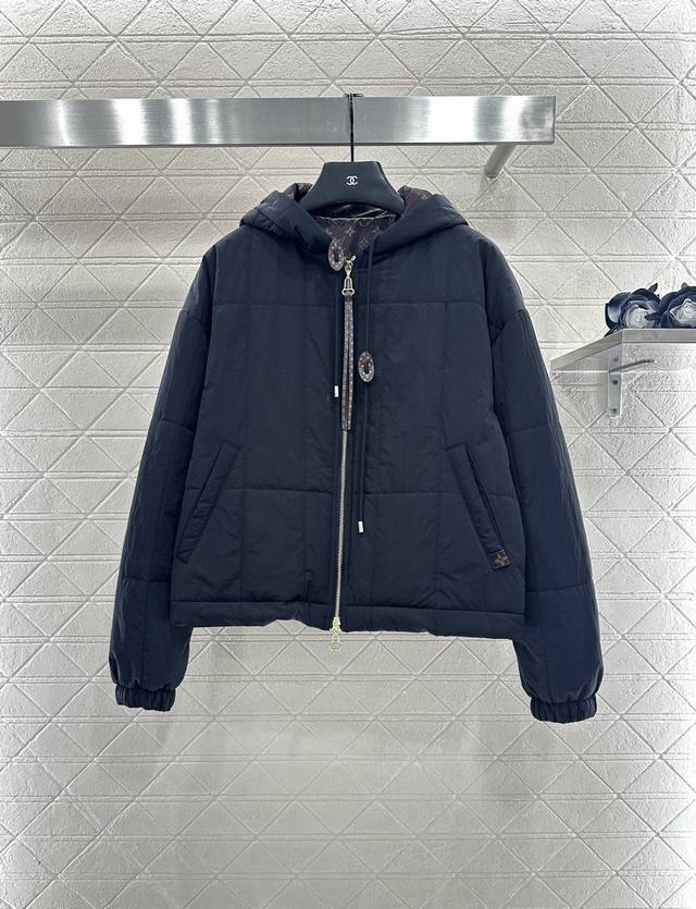 Louis Vuitto*2025 New Arrivals Hooded Down Jacket Custom Yb windproof and waterp