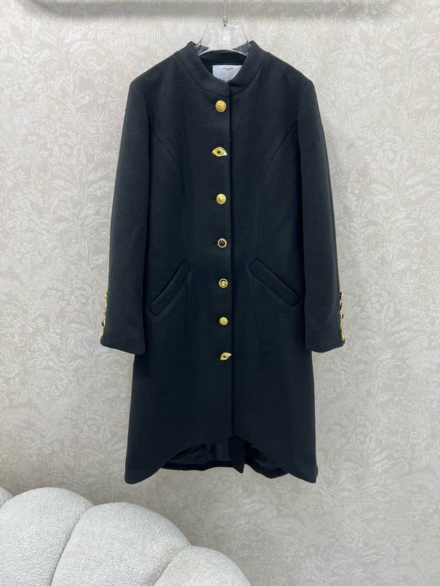Schiaparelli, the French brand, introduces this 25th year's new long coat, featu