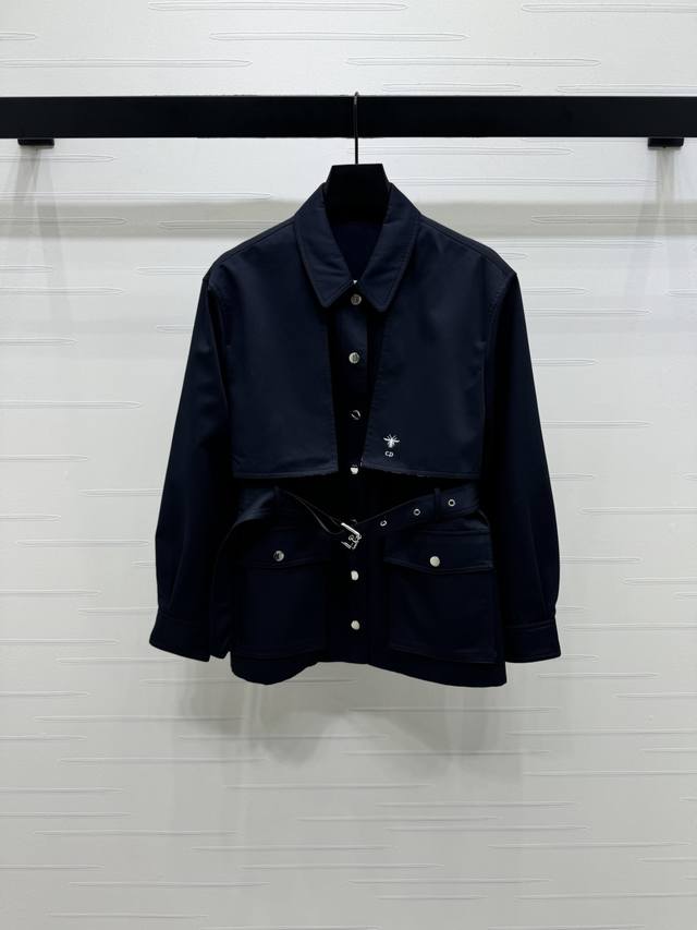 New, original, high-quality Dio* 2025 Early Fall Collection! Lapel-belted trenc