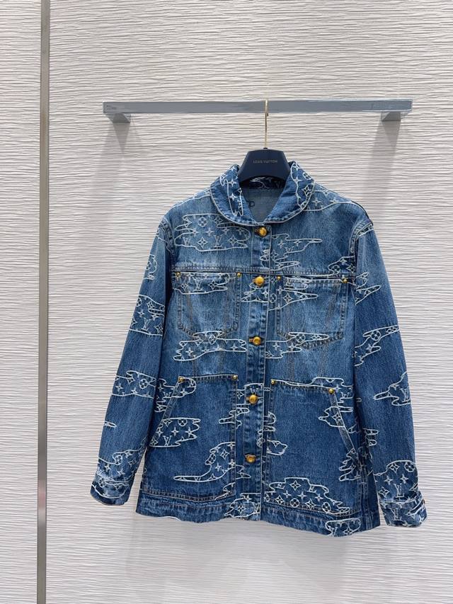 Louis Vuitto*2025Fw new high-end production ~ Super fashionable new tannin denim