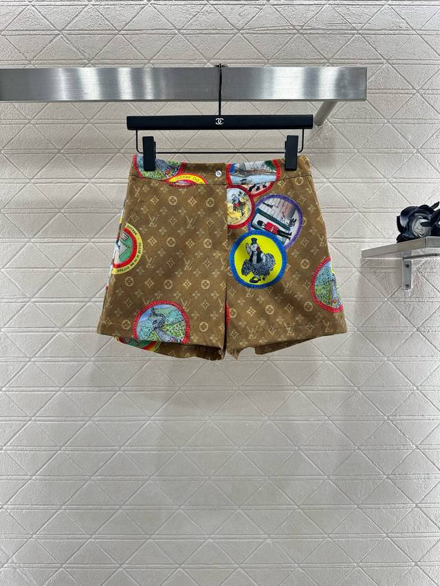 Louis Vuitto* 2025 New Arrivals Active Print Pajama Shorts Set Custom Yb importe