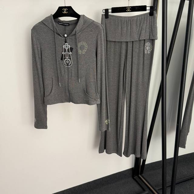 Style No. 20255797 Chrome Hearts' newest sports suit, featuring a Sanskrit hot-