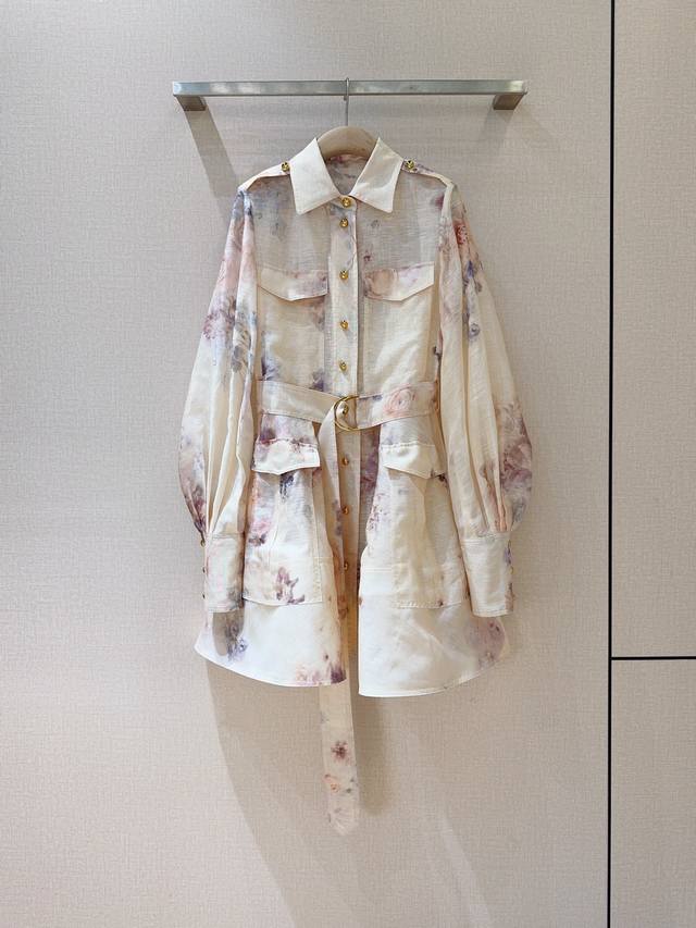 Zimmerm*A*N*N New Product Recommendation: This floral shirt-style dress features