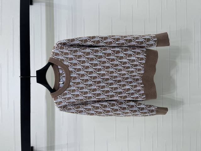 New, original, high-end Dio* 2025 Early Fall collection! Jacquard long-sleeved