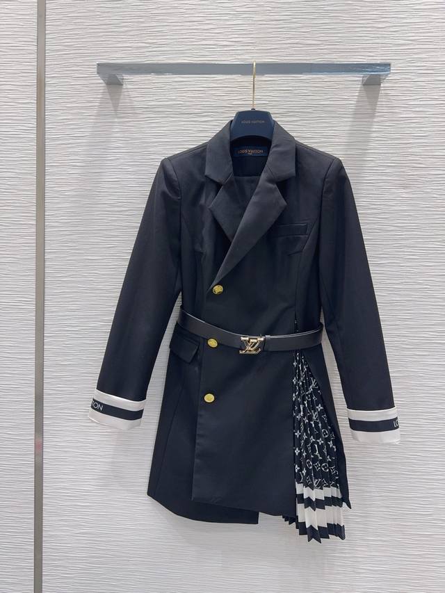 Louis Vuitto*2025Fw new blazer with an irregular design is stylish, understated,