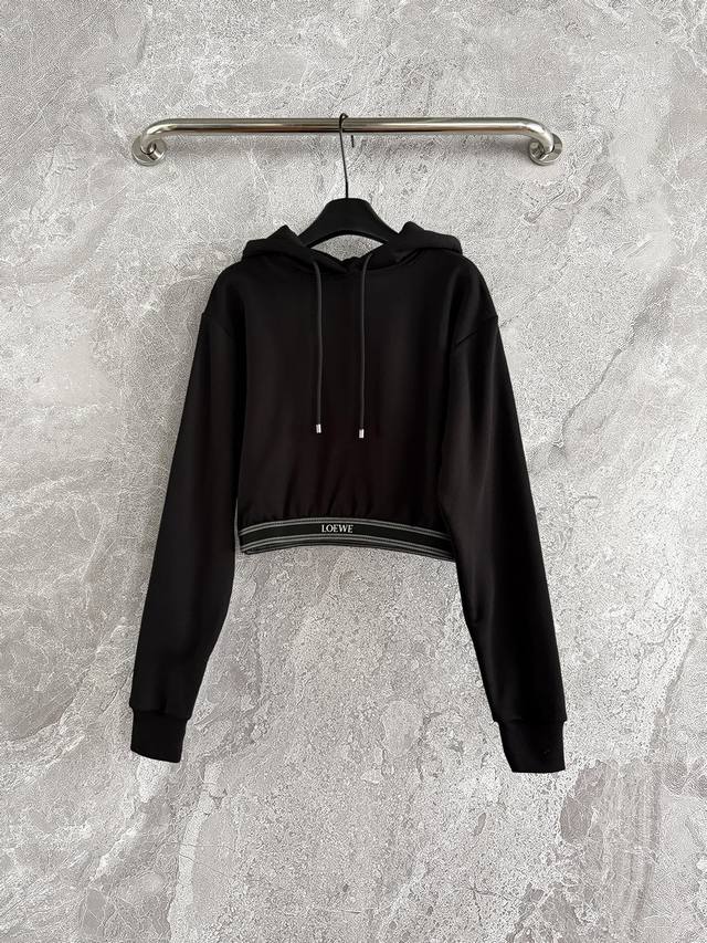 In stock Style No. 8210p The woven hooded sweatshirt has a formula of short top