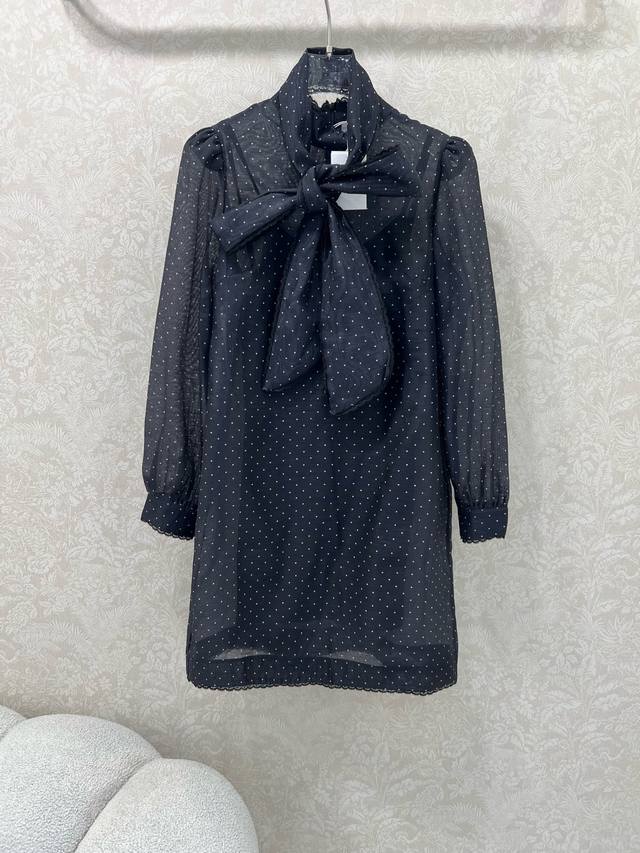 Zimmerman* Zimmerman's new 25-inspired polka-dot dress features a classic flowin