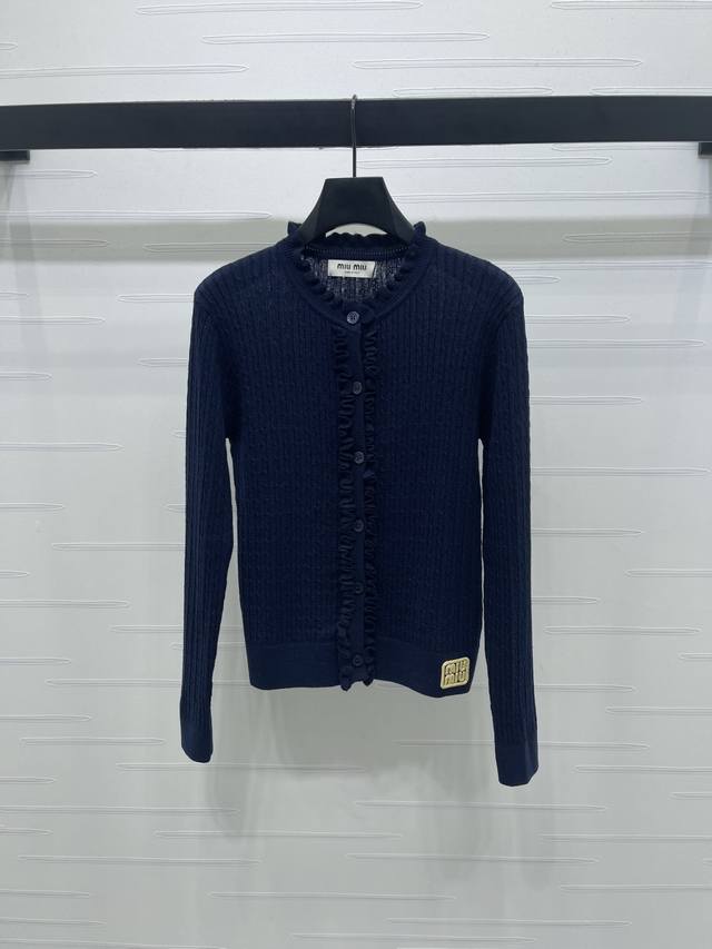 New, original, high-end quality, Miumi* 2025 Early Fall Collection! Cable-knit