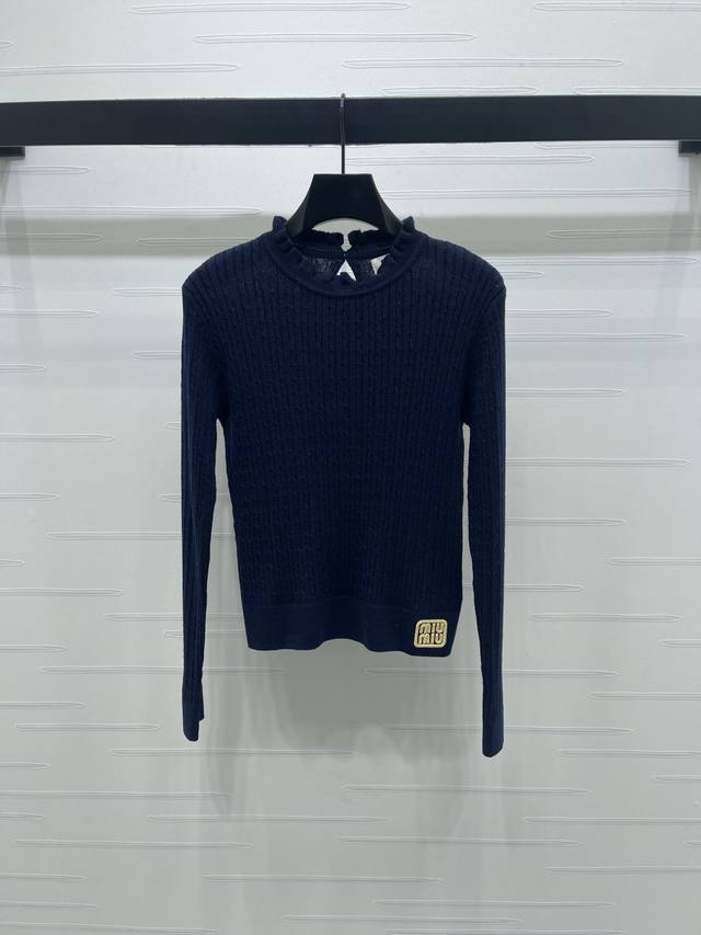 New, original, high-end quality, Miumi* 2025 Early Fall Collection! Cable-knit