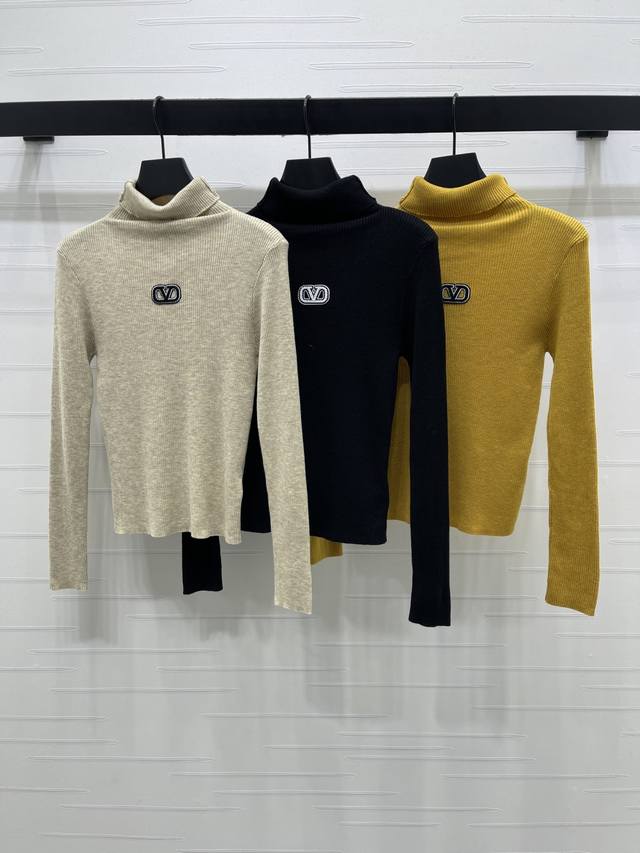 New, original, high-quality Valentin* 2025 Early Fall collection! Turtleneck kn