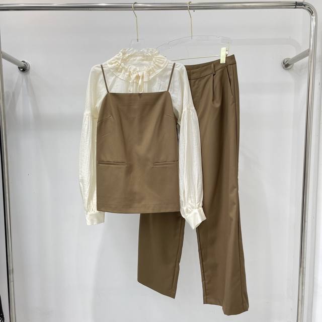 New limited edition three-piece shirt set, super popular imported original fabr