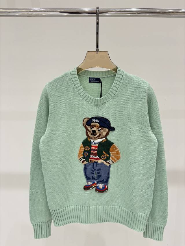 Raff long sleeves | 25 early autumn new round neck contrast color three-dimensi