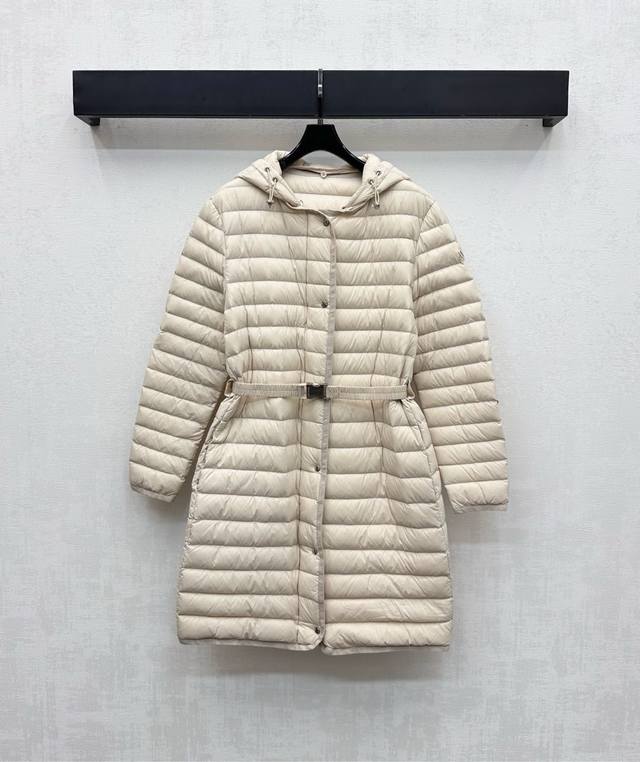 Moncle*2025 New Arrival: Long Down Jacket with Detachable Hood. Custom-Made in Y