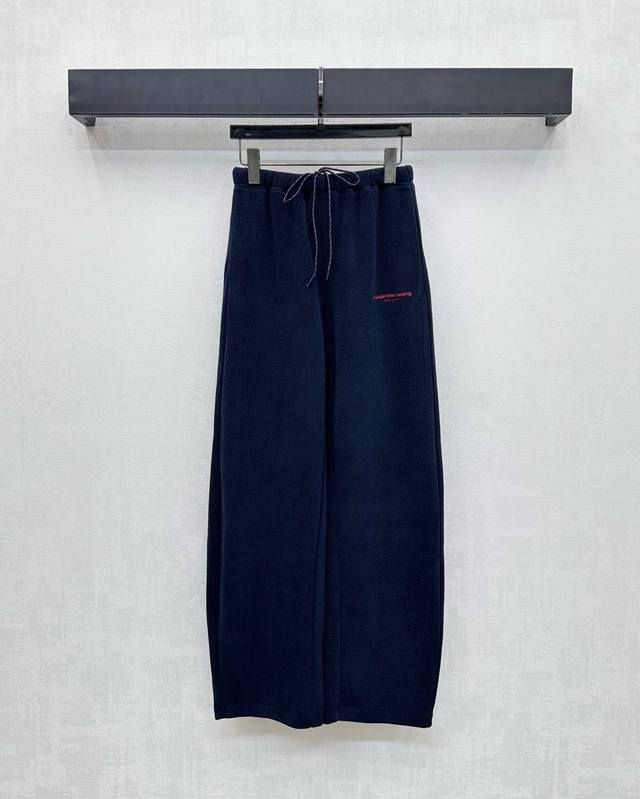Alexanderwan*2025 New Arrival Cable Drawstring Straight-Leg Pants Custom Made YB