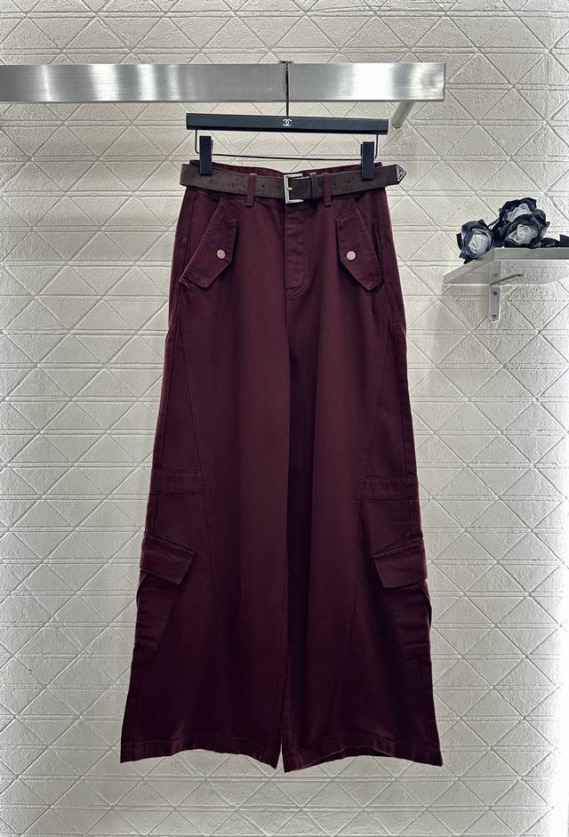 prad* 2025 New Arrival Flap Pocket Work Trousers Custom Yb twill denim cotton ma