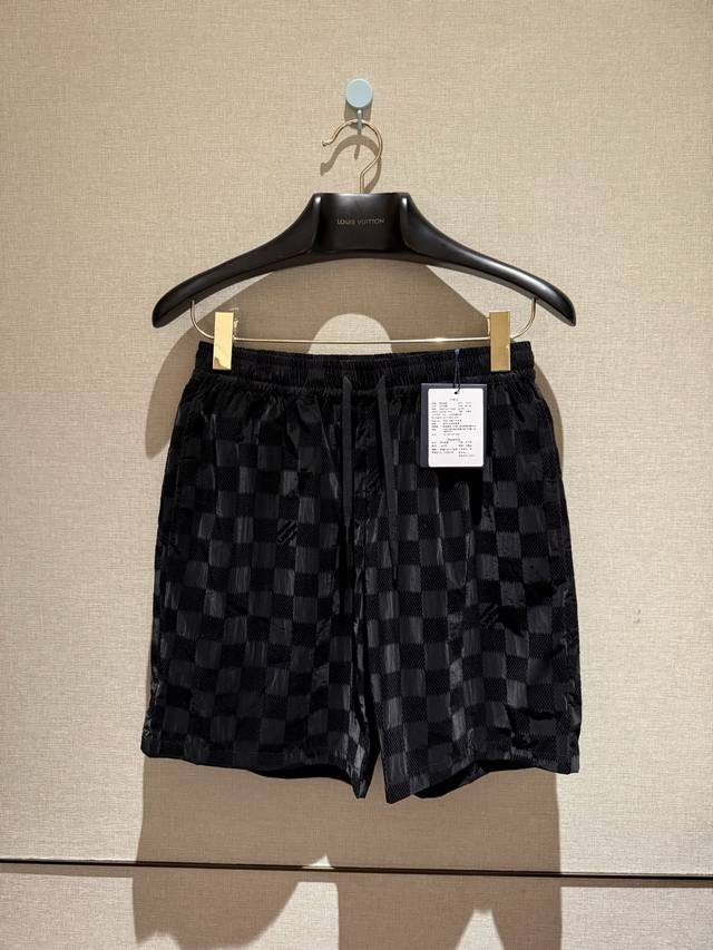 louis V* 25 Ss 26 New Summer Men's Quick-Drying Sports Shorts! Loose straight-le