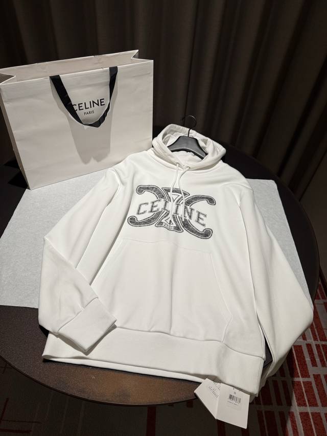 If you love sweatshirts, listen to me and try Celine's latest loose-fit sweatshi