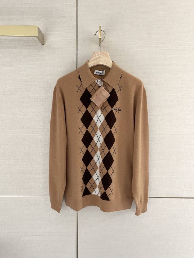 New Arrival! New Arrival! Premium Edition Miu25Ss Autumn/Winter Chestnut Brown