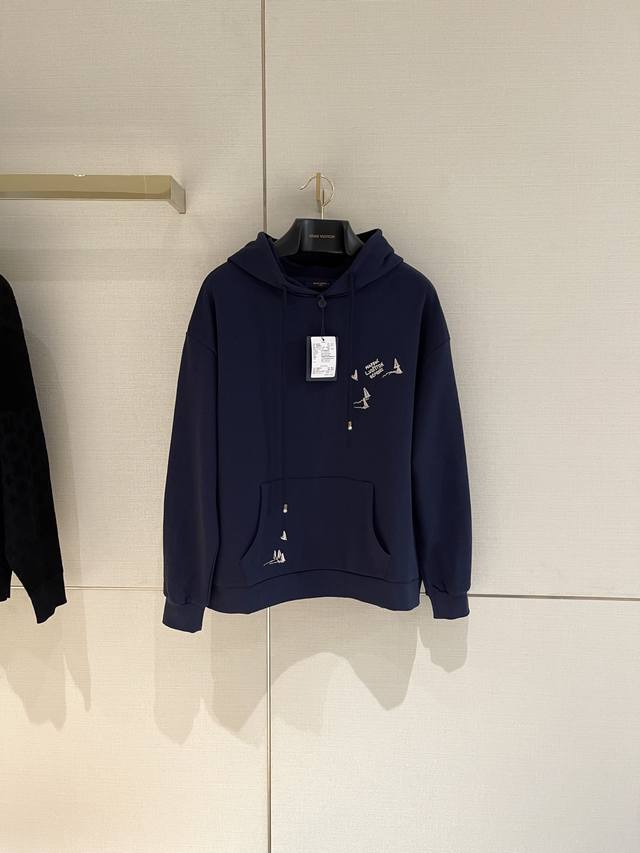 New Arrival! New Arrival! Lou25Ss' new autumn/winter hooded sweatshirt with emb
