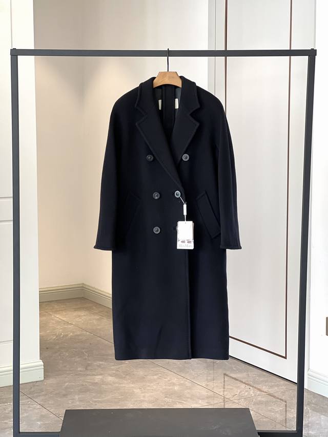101801 Classic wool coat, classic black Exclusive version, truly a killer top-ti
