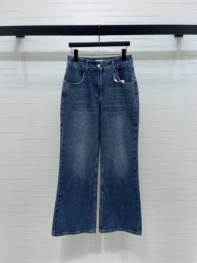 New, original, high-quality Chane* 2025 Early Fall collection! Coco flared jean