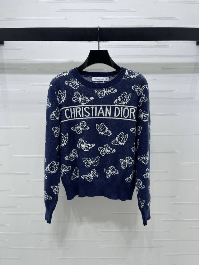 New, original, high-quality Dio* 2025 Early Fall collection! Round-neck jacquar