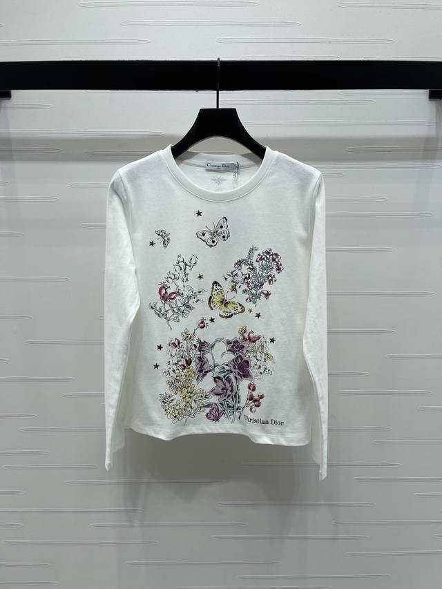 New, original, high-end quality, Dio* 2025 Early Fall collection! Round neck pr