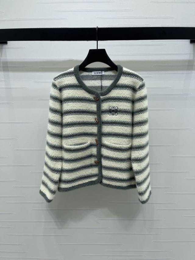 New, original, high-end quality, Loew* 2025 Early Fall collection! Furry stripe
