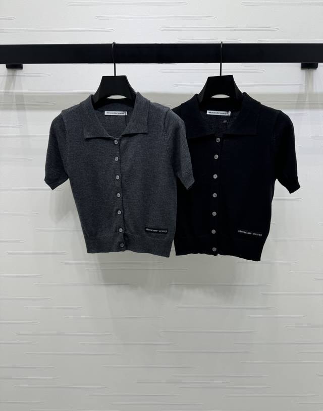 New, original, high-quality Alexander Wan* 2025 Early Fall collection! Lapel kn
