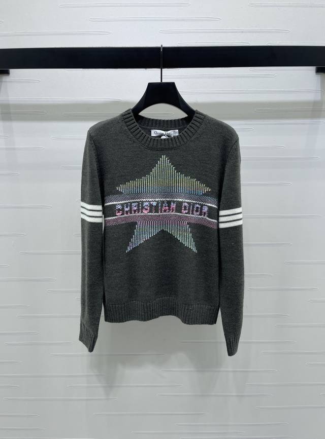 New, original, high-end quality, Dio* 2025 Early Fall Collection! Crew-neck kni