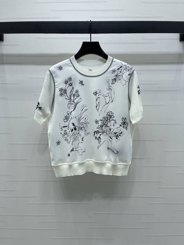 New, original, high-quality, Erdos* 2025 Early Fall collection! Printed round-n