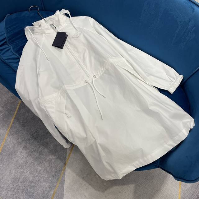 Original quality pr*Da Spring/Summer collection, sun-protective jacket and jack