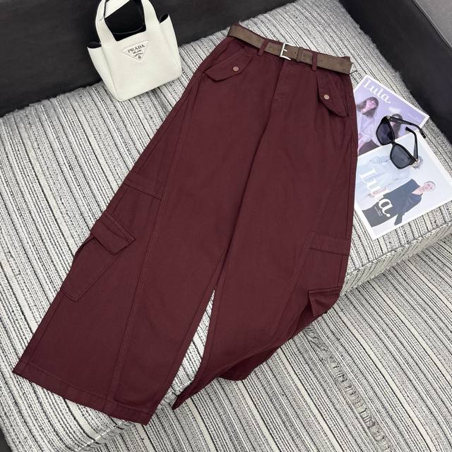 Highly recommend the 25th year early autumn series pra* new workwear wide-leg pa