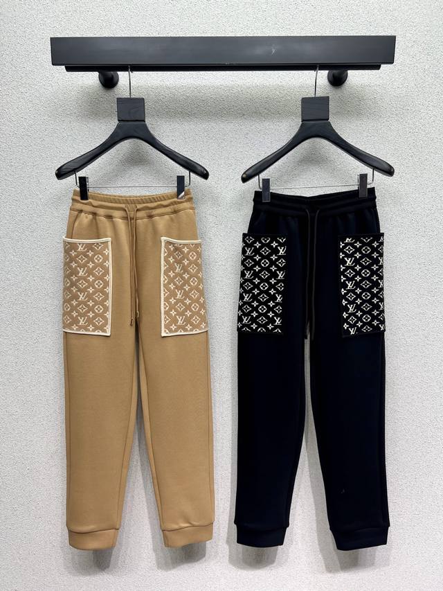 L's series of pocket old flower casual trousers are fashionable and practical, v