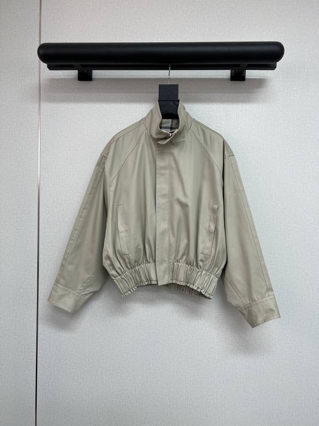 High-quality Bv2025 autumn and winter series Khaki oversized jacket Too cool, t