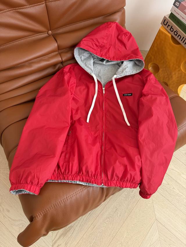 Liu Haocun's same style 25 autumn and winter series reversible hooded jacket, o
