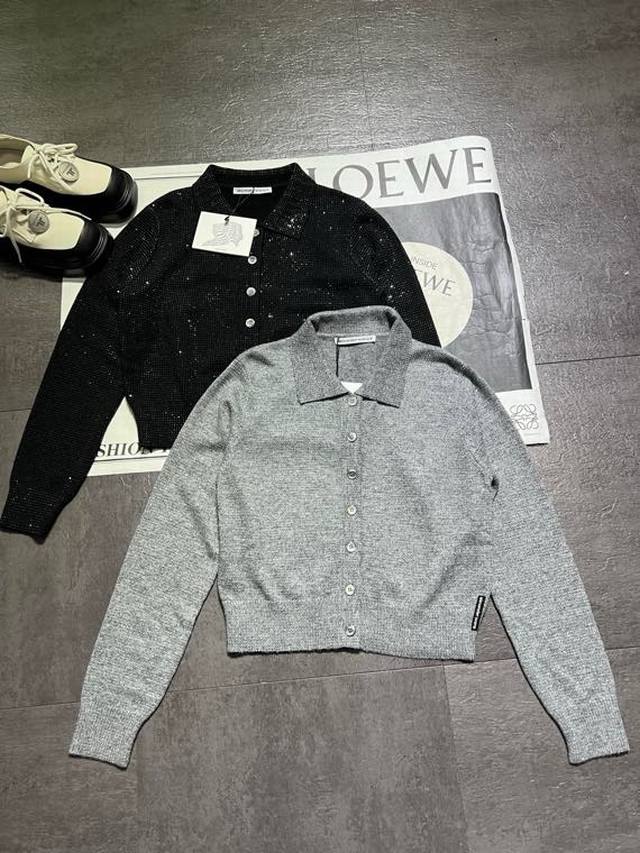 Autumn new] Alexanderwan* Alexander Wang official women's artificial hot diamond