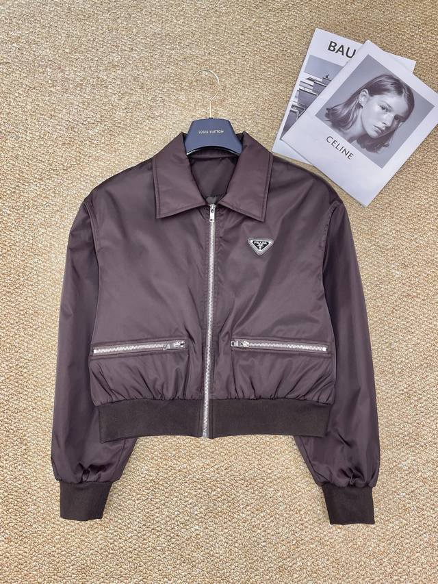 Prada's new jacket, with multiple pockets, is practical and trendy, with a thre