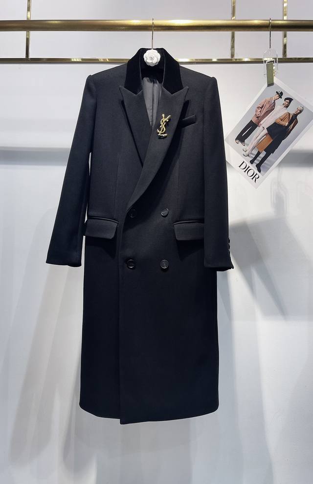New Exclusive Haute Couture Coat First Release 25Aw Saint Lauren*'s best-sellin