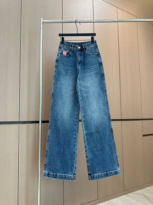 Hot-selling item in stock Designer Original | Goddess-like braided double C jean