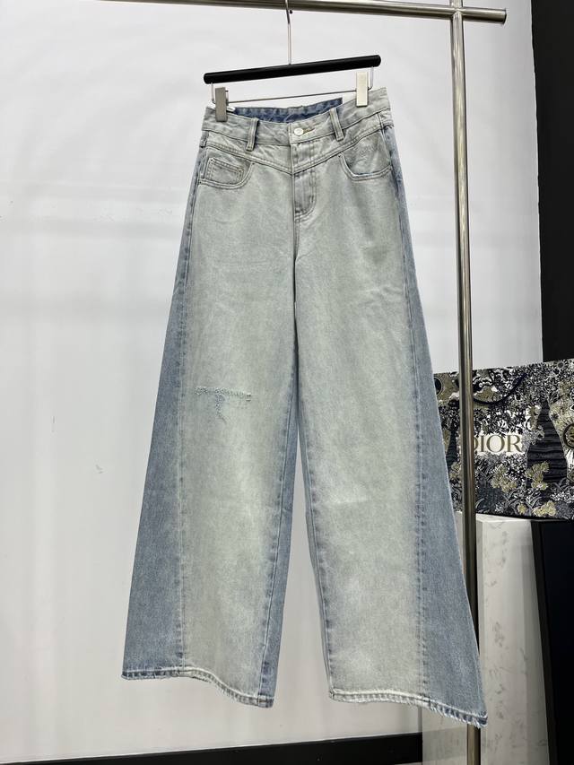 Hot-selling item in stock Designer Original | Goddess-like distressed colorblock