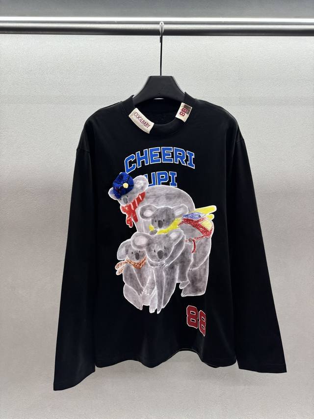 2025 Autumn And Winter ! Cheeriupi, koala print sweatshirt, so cute you want to