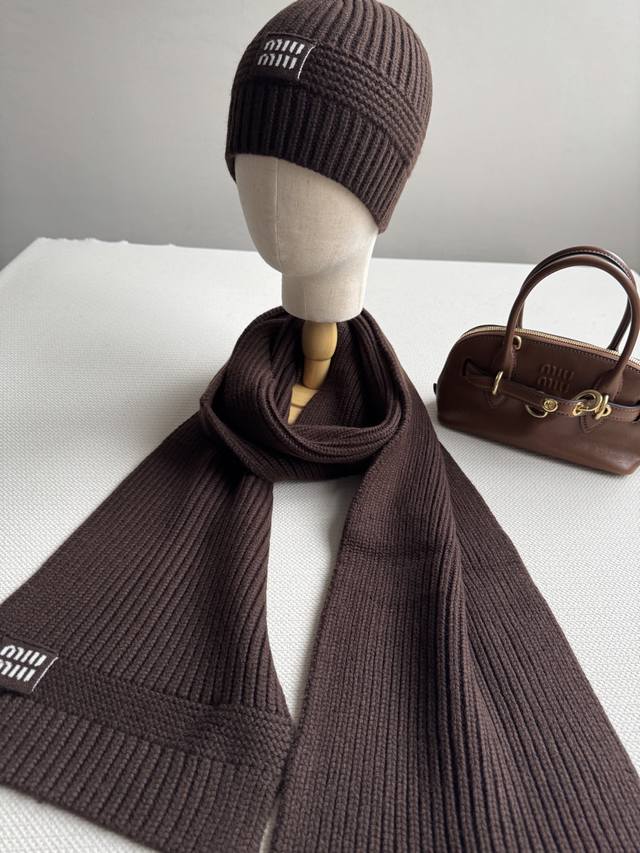 Miumi* New model, autumn and winter warm artifact wool hat, you can also unlock