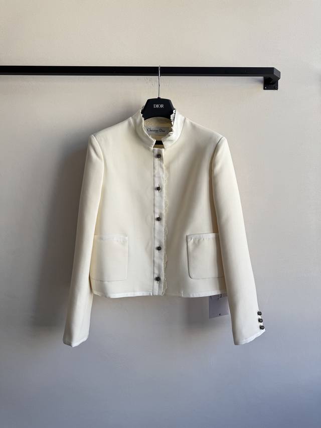 Dio* New model, high-quality jacket shipped! Silk wool fabric is low-key and lux