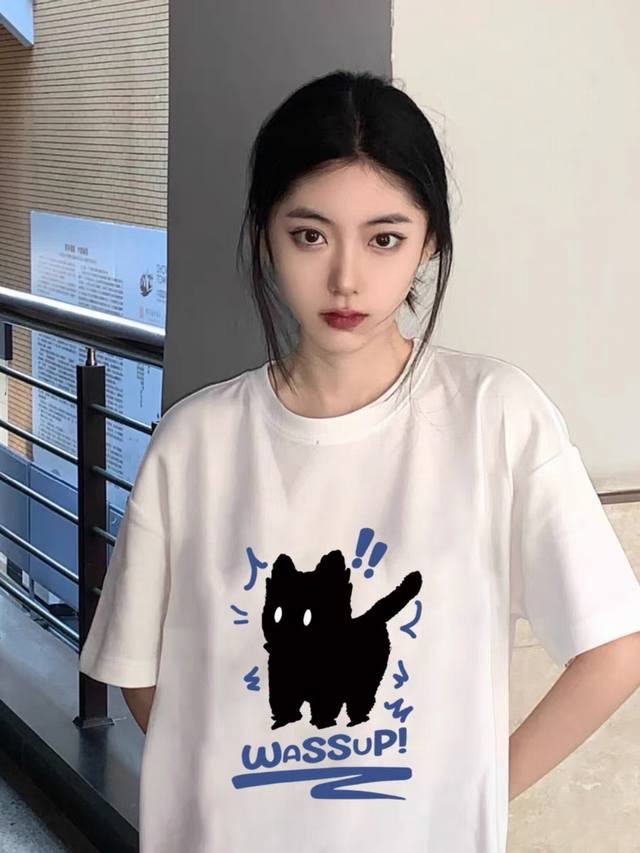 New Arrival Short-Sleeve T-Shirt with Upgraded Fabric, Style No.: K20 Wassup2640