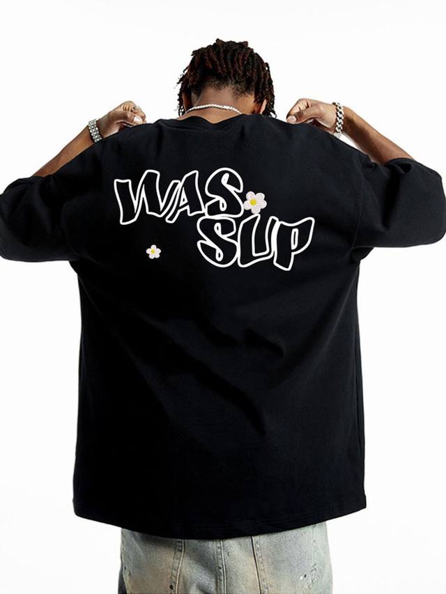 New Arrival Short-Sleeve T-Shirt with Upgraded Fabric, Style No.: K19 Wassup2640