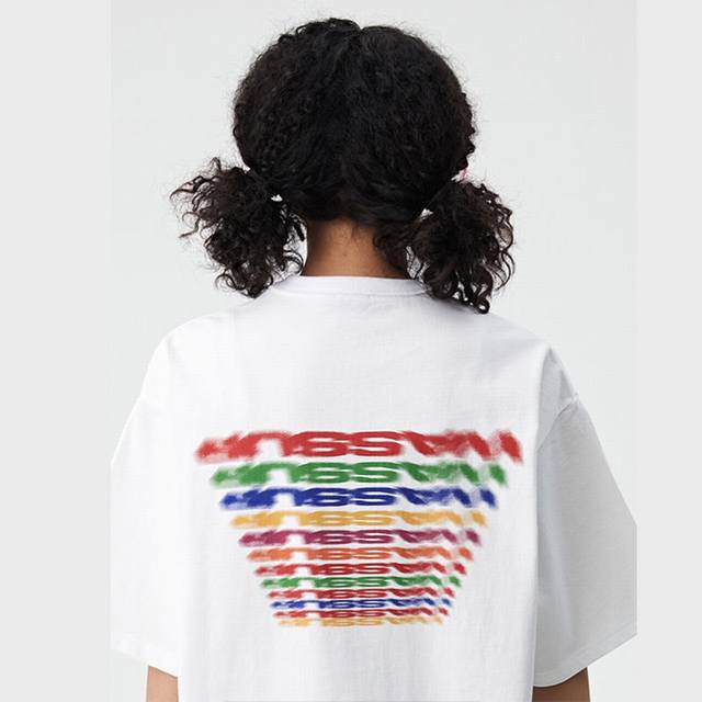 Upgraded Fabric, Style No.: 815 Wassup Phantom Psychedelic Logo Letter Print Sho