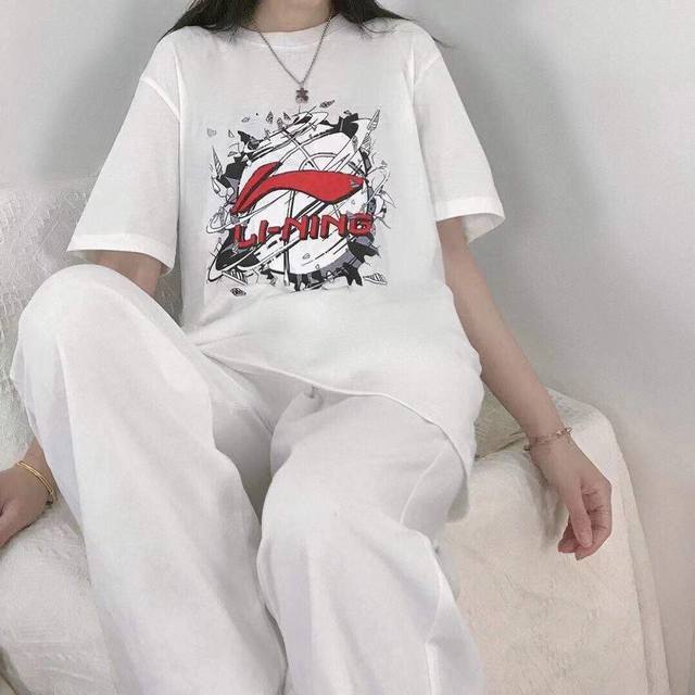 Short-sleeved T-shirt, style number: 280. Li-Ning short-sleeved T-shirt, couple